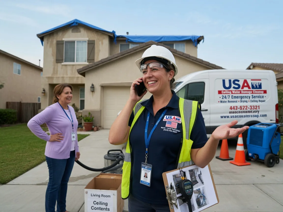 Ceiling Water Damage Restoration Middle Amana, IA FAQs